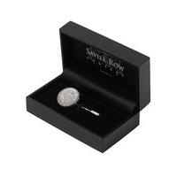 Sterling Silver Lucky Sixpence Lapel Pin - Savile Row