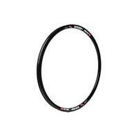 Stan\'s No Tubes ZTR Grail Disc 700c Rim | Black/Red - Aluminium - 32 hole