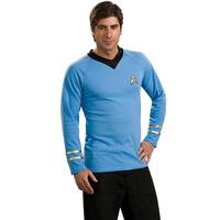 star trek spock blue shirt