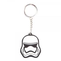 Star Wars The Force Awakens Unisex 3D Stormtrooper Mask Rubber Keychain