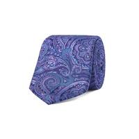 Studio Purple Intricate Paisley Tie 0 Purple