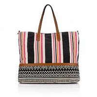 Striped Beach Bag