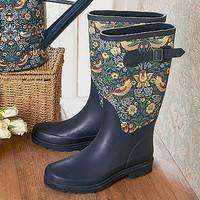 Strawberry Thief Wellies