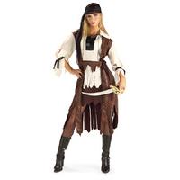 Standard Size Ladies Caribbean Pirate Babe Costume