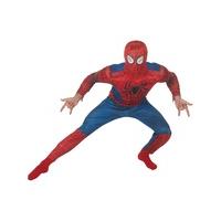 Standard Size Mens Deluxe Spiderman Costume