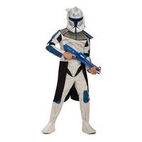 Star Wars Clone Trooper Captain Rex Costume - Child\'s Fancy Dress - Small