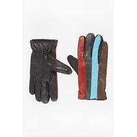 Striped Contrast Colour Gloves