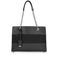 storm shoreditch leather handbag black
