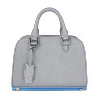 storm camden leather handbag grey