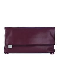 storm islington leather handbag red