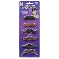 Stick-on Moustaches