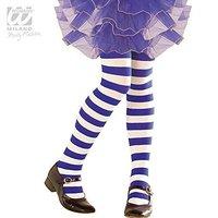 striped pantyhose bluewhite 1 3yrs