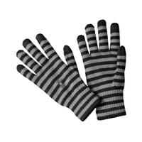 Striped Liner Glove - Black