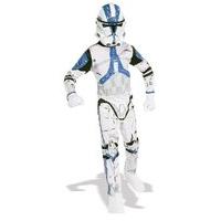 Star Wars Tm Clone Trooper Tm Costume With Mask Child Size Small Age 3-4 Years
