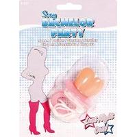 Stag Party Pacifier Pink