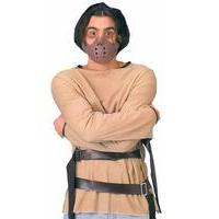 Straight Jacket & Hannibal Mask Costume