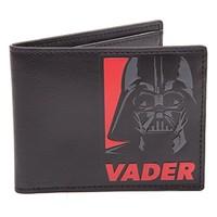 Star Wars Darth Vader Bifold Wallet Coin Pouch, 12 cm, Black