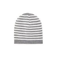 Stripe Fold-Over Beanie