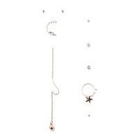 Studs & Dangle Earrings Set