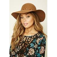 Studded Floppy Wool Hat