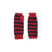 Striped Fingerless Gloves