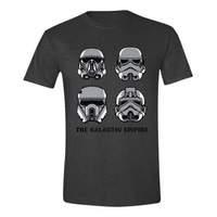 Star Wars Men\'s Rogue One The Galactic Empire T-shirt Medium Anthracite (ts003rog-m)