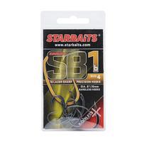Starbaits SB1 Hook No. 4 - Silver, Silver