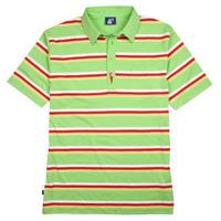 Striped Arnie Polo Shirt - Lime