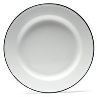 strider enamel plate 26cm white white