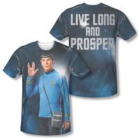 Star Trek - Live Long (Front/Back Print)