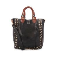 studded 2pc shopper bag