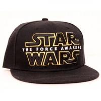 Star Wars VII The Force Awakens Main Logo Snapback Baseball Cap