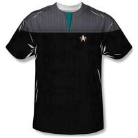 Star Trek - Science Uniform Costume Tee