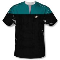 Star Trek Voyager - Command Uniform Costume Tee