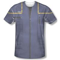 star trek enterprise command uniform costume tee