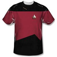 star trek command uniform costume tee