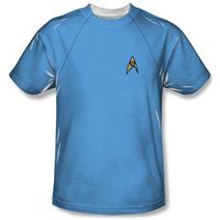 Star Trek - Science Uniform Costume Tee