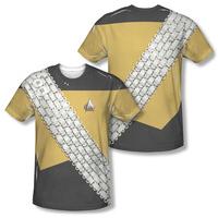 Star Trek - Worf Uniform Costume Tee (Front/Back Print)