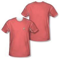 Star Trek - Red Shirt Costume Tee (Front/Back Print)