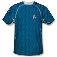 star trek science uniform costume tee