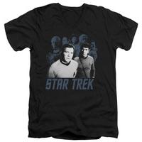 Star Trek - Kirk Spock And Company V-Neck