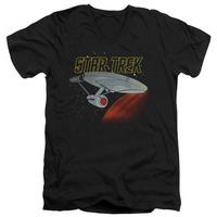 Star Trek - Retro Enterprise V-Neck