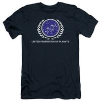 star trek united federation logo slim fit