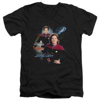 star trek captain janeway v neck