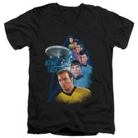Star Trek - Among The Stars V-Neck