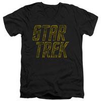 Star Trek - Distressed Logo V-Neck
