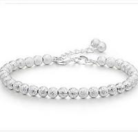 Strand Bracelet Silver Plated Fashion Jewelry Silver Jewelry 1pc