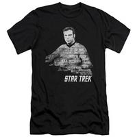 Star Trek - Kirk Words (slim fit)