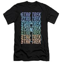 Star Trek - Multi Logo Enterprise (slim fit)