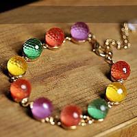 Strand Bracelet Crystal Unique Design Fashion Jewelry Rainbow Jewelry 1pc